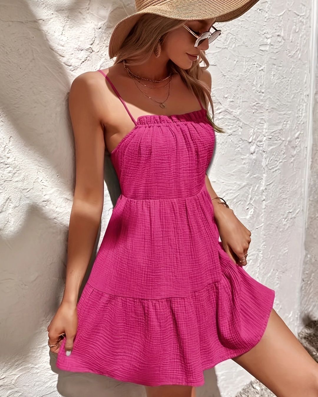 Pink Breeze Summer Dress